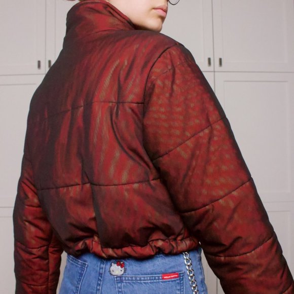 ✨I.AM.GIA RED ROAD WARRIOR PUFFER WINTER JACKET - Picture 4 of 5